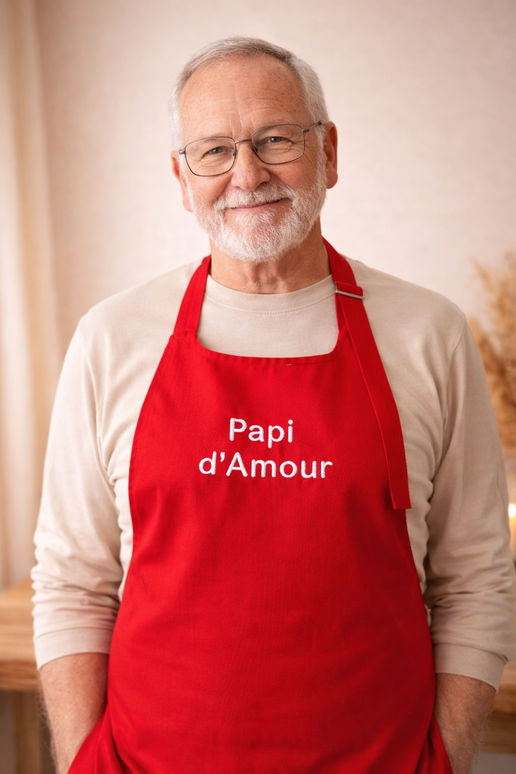 Tablier adulte brodé personnalisé